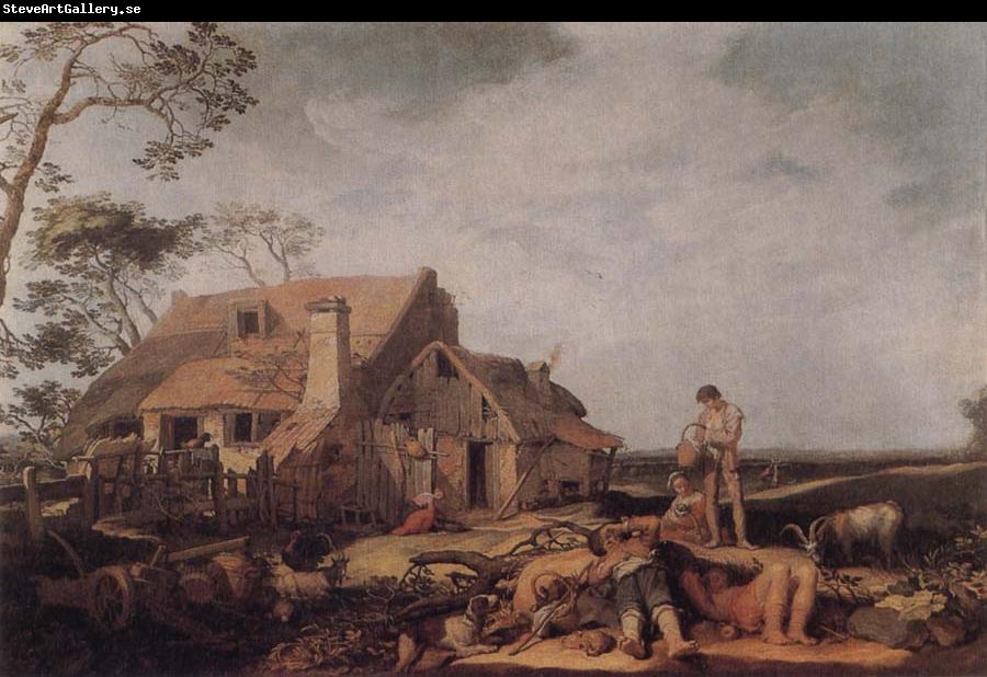 BLOEMAERT, Abraham Landscape with Peasants Resting